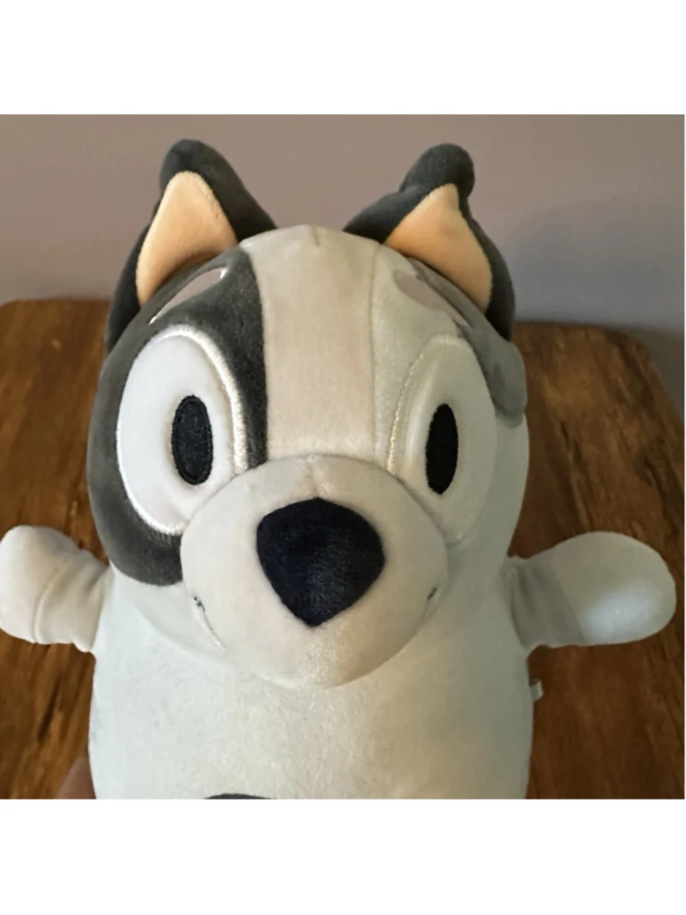 Jazwares Hug Mees Bluey Plush by Squishmallows – Muffin – 10''